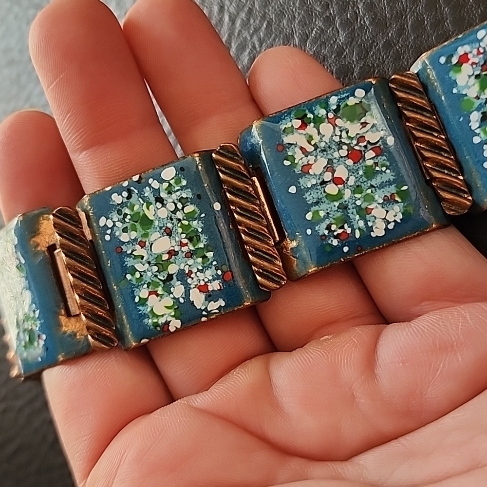 VTG Renoir Matisse copper bracelet
